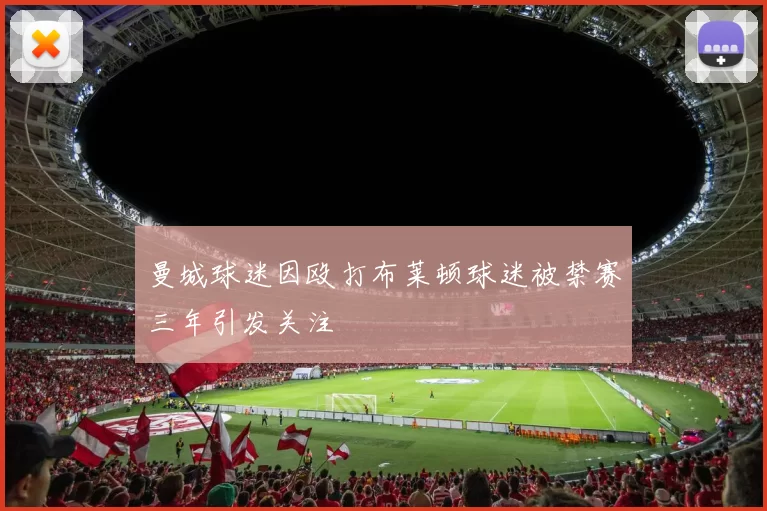曼城球迷因殴打布莱顿球迷被禁赛三年引发关注